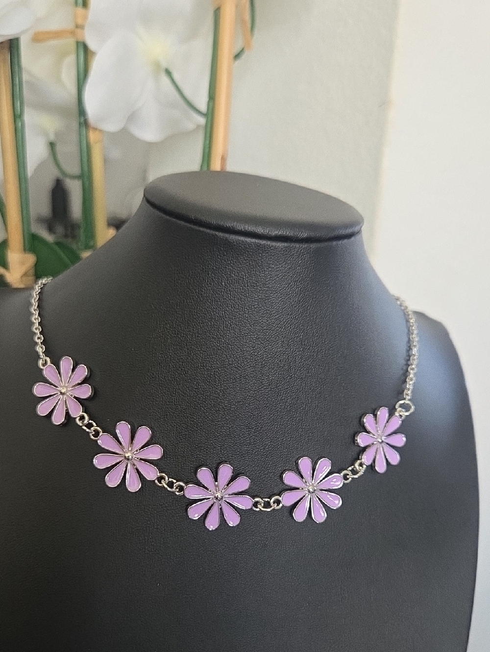 Paparazzi Floral Fantasy Purple Necklace NWT